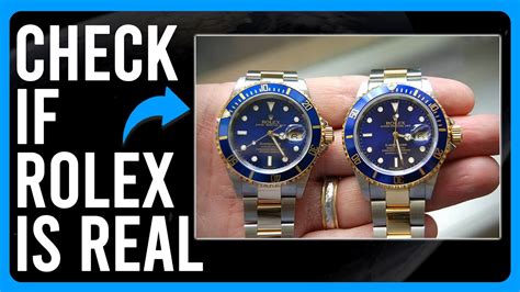 how to tell if its a real rolex oyster perpetual